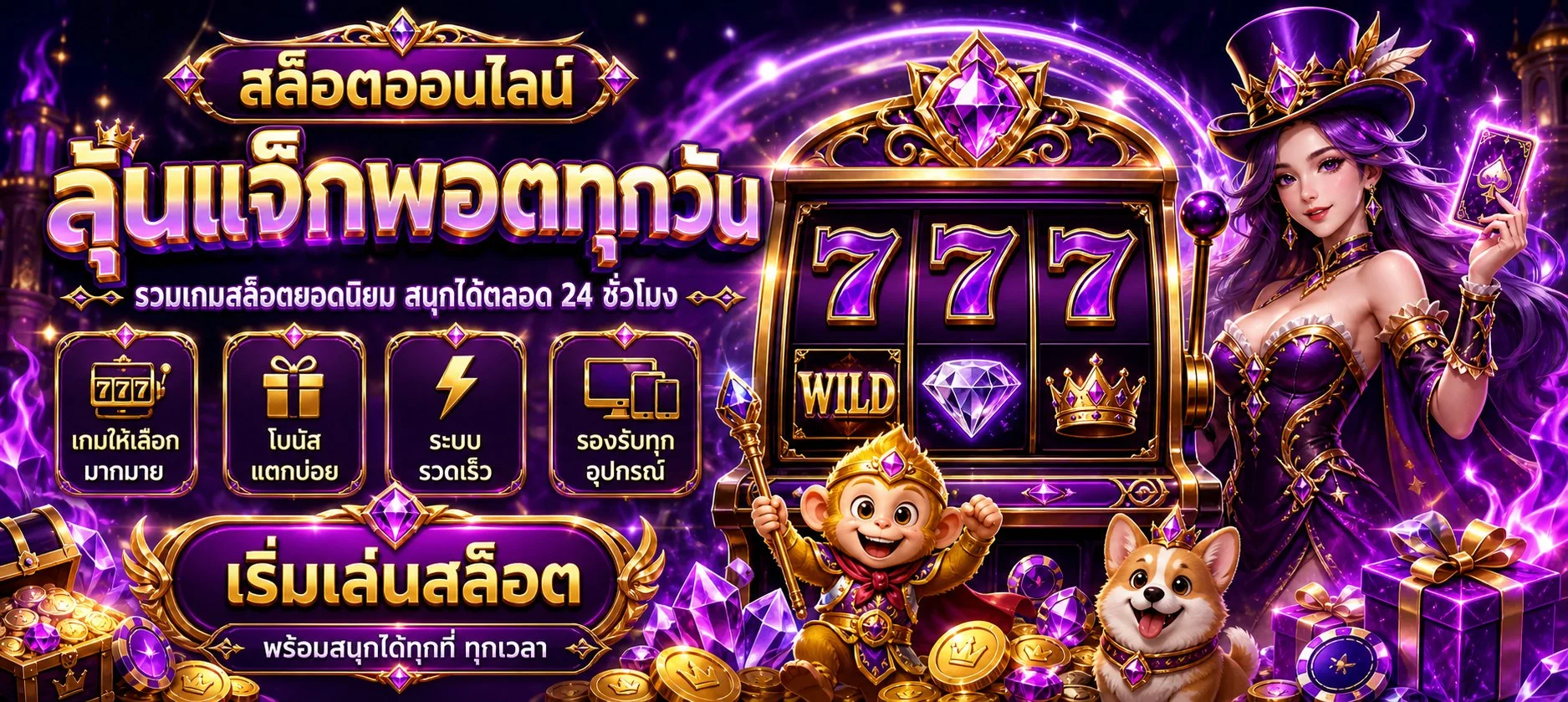 คาสิโนสดออนไลน์ บาคาร่า รูเล็ต ถ่ายทอดสดจากค่ายชั้นนำบน LUXURY6688